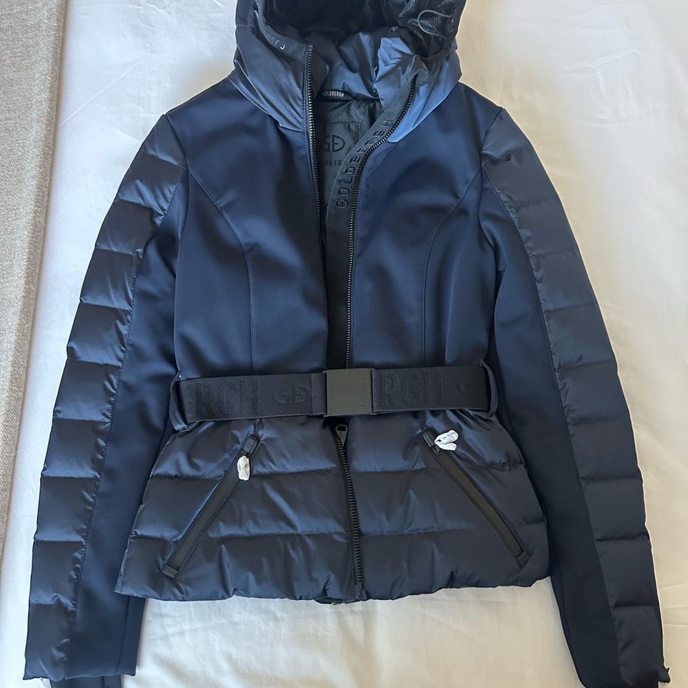 Goldbergh Navy Puffer Jacket